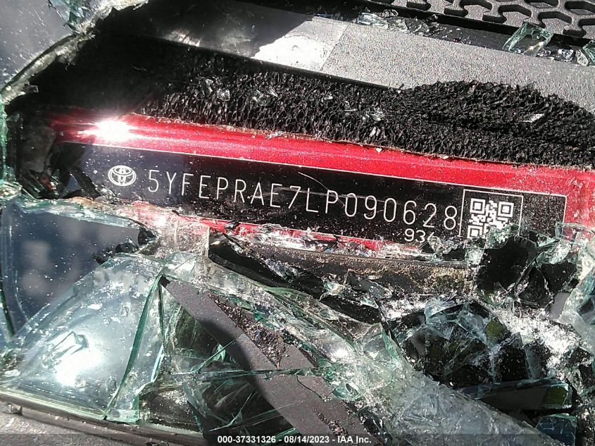 2020 TOYOTA COROLLA LE - 5YFEPRAE7LP090628