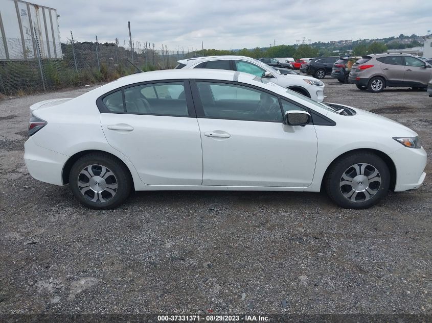 2015 HONDA CIVIC HYBRID - 19XFB4F24FE201923