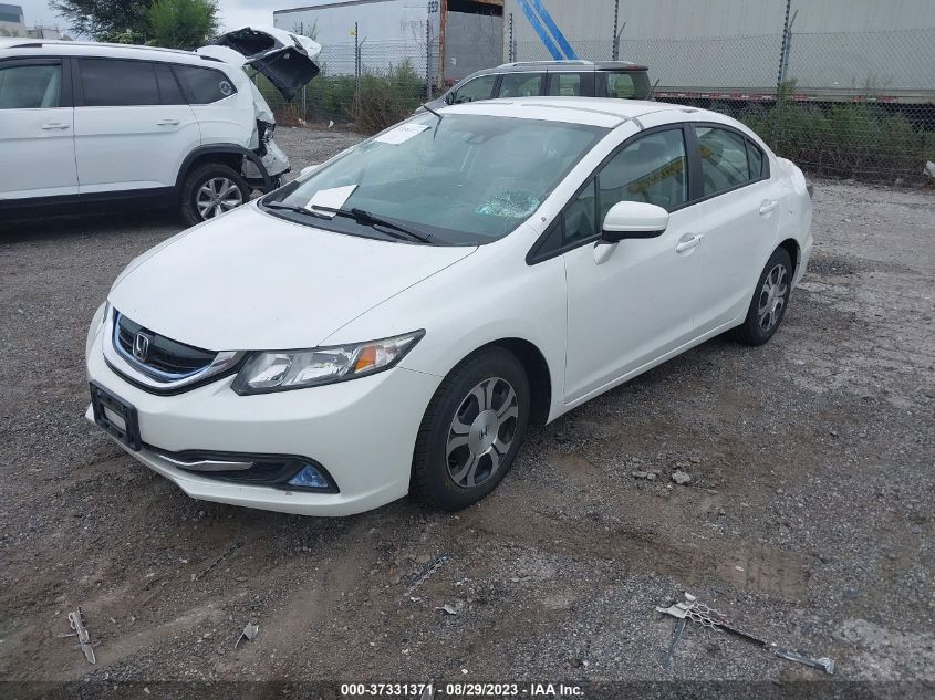 2015 HONDA CIVIC HYBRID - 19XFB4F24FE201923