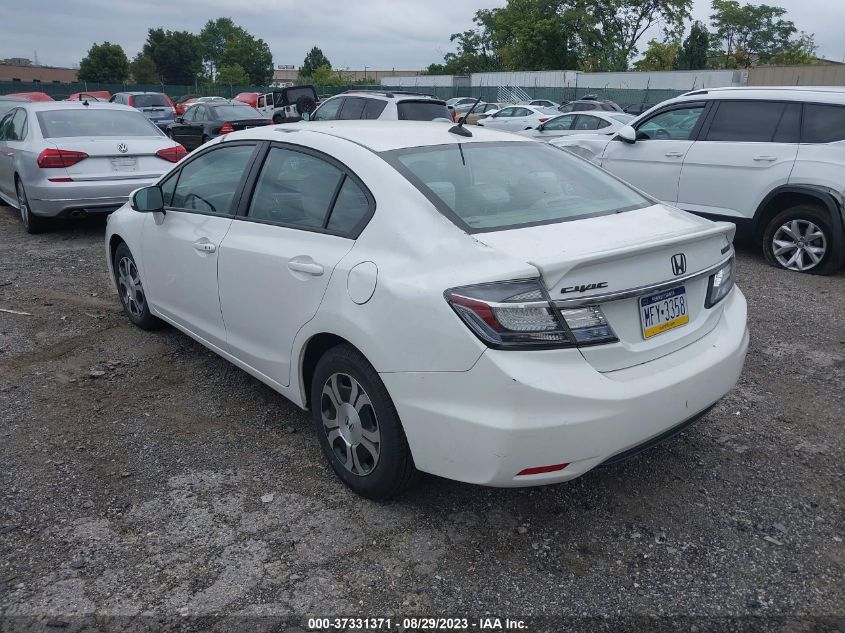 2015 HONDA CIVIC HYBRID - 19XFB4F24FE201923