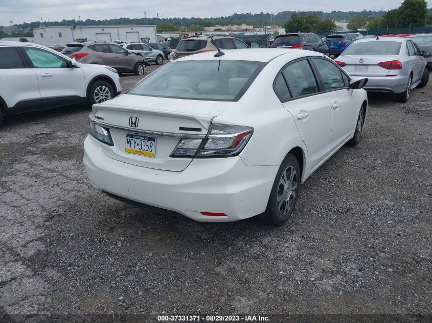 2015 HONDA CIVIC HYBRID - 19XFB4F24FE201923