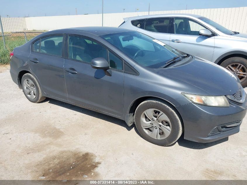 2013 HONDA CIVIC SDN LX - 19XFB2F56DE262542