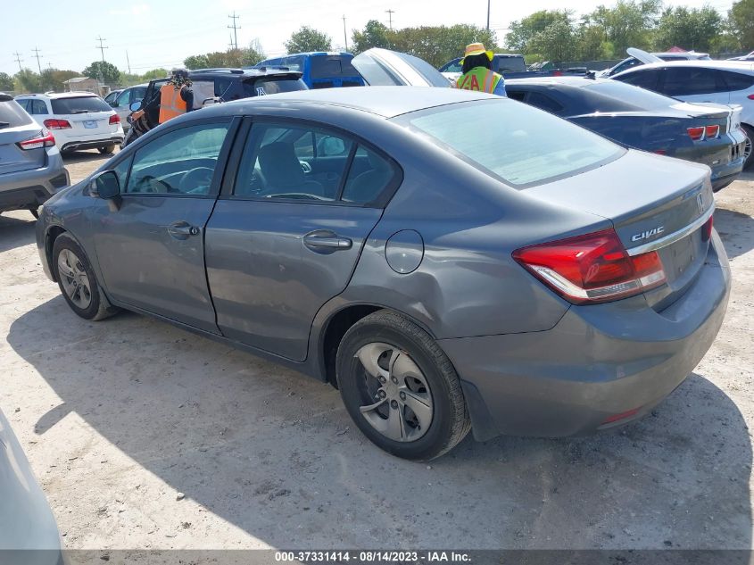 2013 HONDA CIVIC SDN LX - 19XFB2F56DE262542