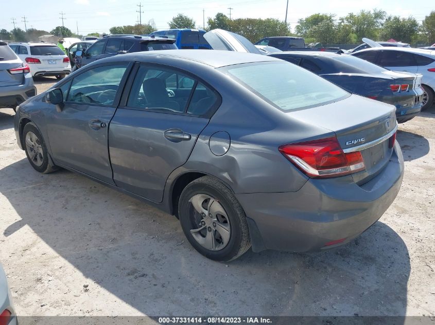2013 HONDA CIVIC SDN LX - 19XFB2F56DE262542