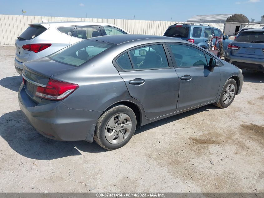 2013 HONDA CIVIC SDN LX - 19XFB2F56DE262542