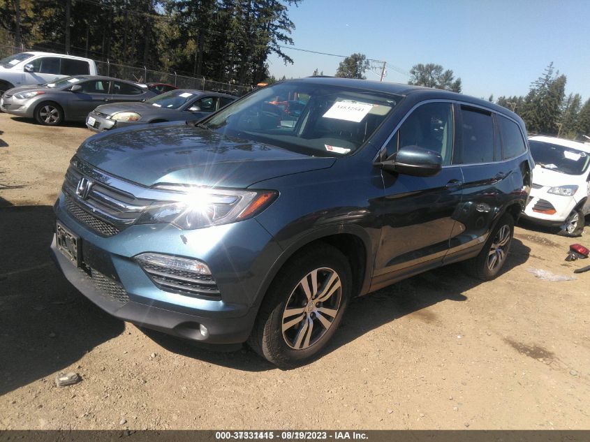 2016 HONDA PILOT EX-L - 5FNYF6H50GB122227