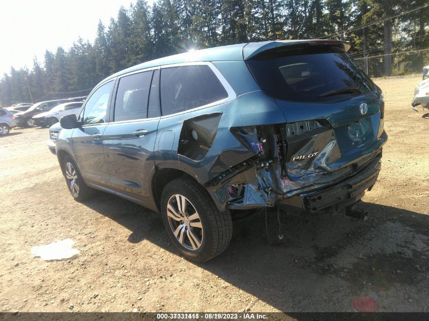 2016 HONDA PILOT EX-L - 5FNYF6H50GB122227