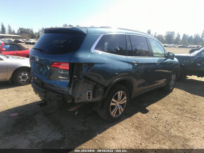 2016 HONDA PILOT EX-L - 5FNYF6H50GB122227