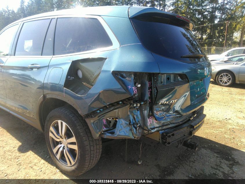 2016 HONDA PILOT EX-L - 5FNYF6H50GB122227