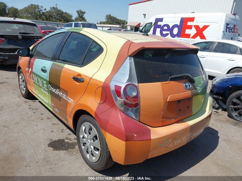 2014 TOYOTA PRIUS C - JTDKDTB34E1573300