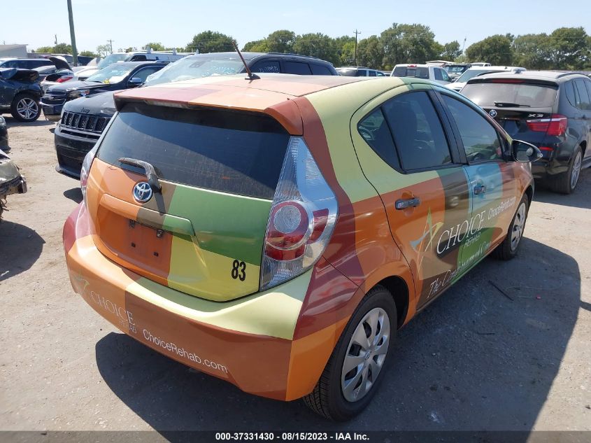 2014 TOYOTA PRIUS C - JTDKDTB34E1573300
