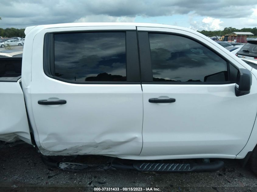 2021 CHEVROLET SILVERADO 1500 CUSTOM - 1GCPWBEK4MZ415052