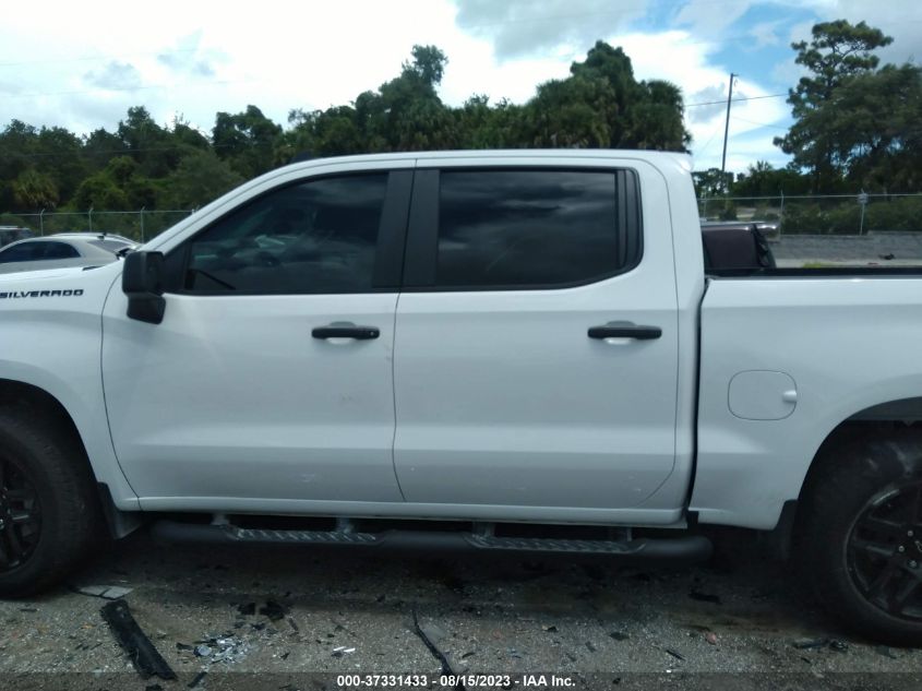 2021 CHEVROLET SILVERADO 1500 CUSTOM - 1GCPWBEK4MZ415052