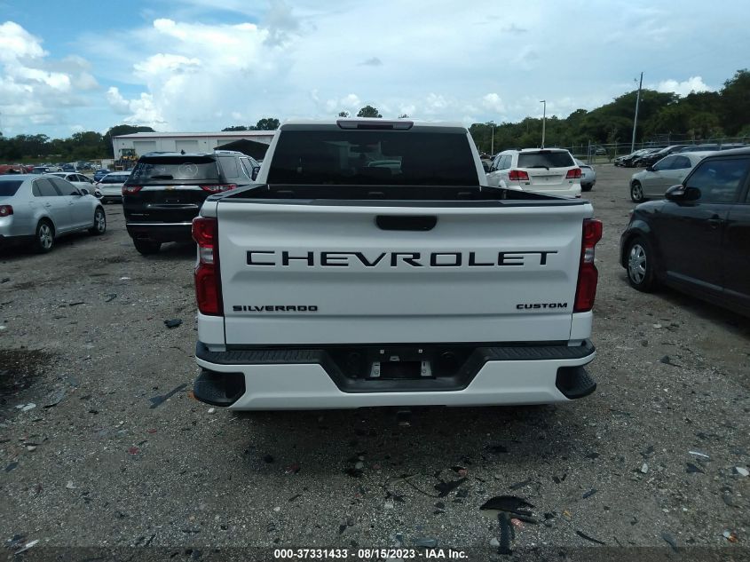 2021 CHEVROLET SILVERADO 1500 CUSTOM - 1GCPWBEK4MZ415052