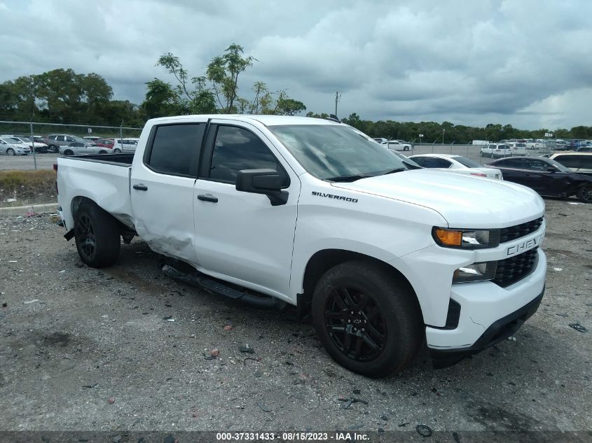 2021 CHEVROLET SILVERADO 1500 CUSTOM - 1GCPWBEK4MZ415052