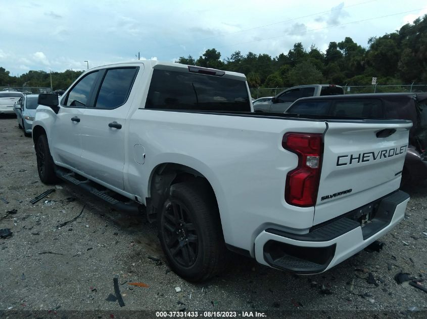 2021 CHEVROLET SILVERADO 1500 CUSTOM - 1GCPWBEK4MZ415052