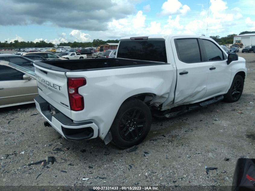 2021 CHEVROLET SILVERADO 1500 CUSTOM - 1GCPWBEK4MZ415052
