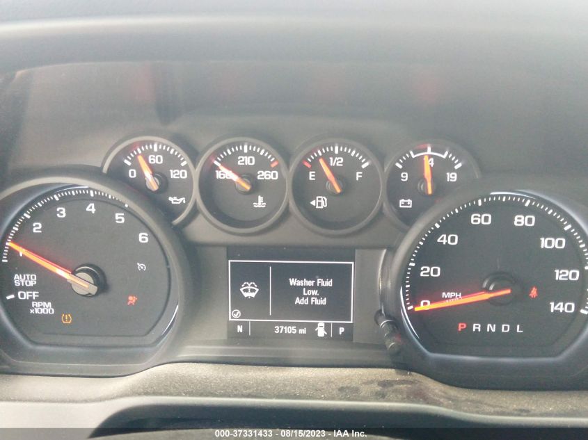 2021 CHEVROLET SILVERADO 1500 CUSTOM - 1GCPWBEK4MZ415052