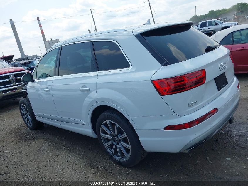 2017 AUDI Q7 PREMIUM PLUS - WA1LAAF71HD055866