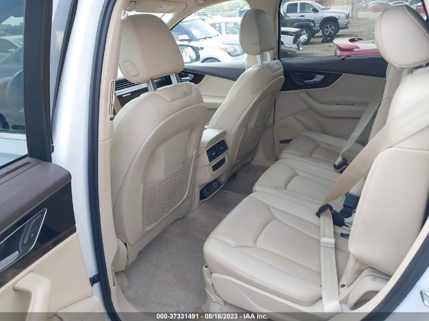 2017 AUDI Q7 PREMIUM PLUS - WA1LAAF71HD055866