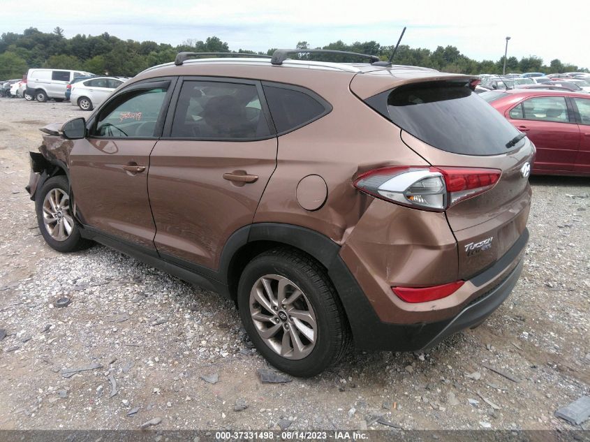 2016 HYUNDAI TUCSON ECO - KM8J3CA25GU231066