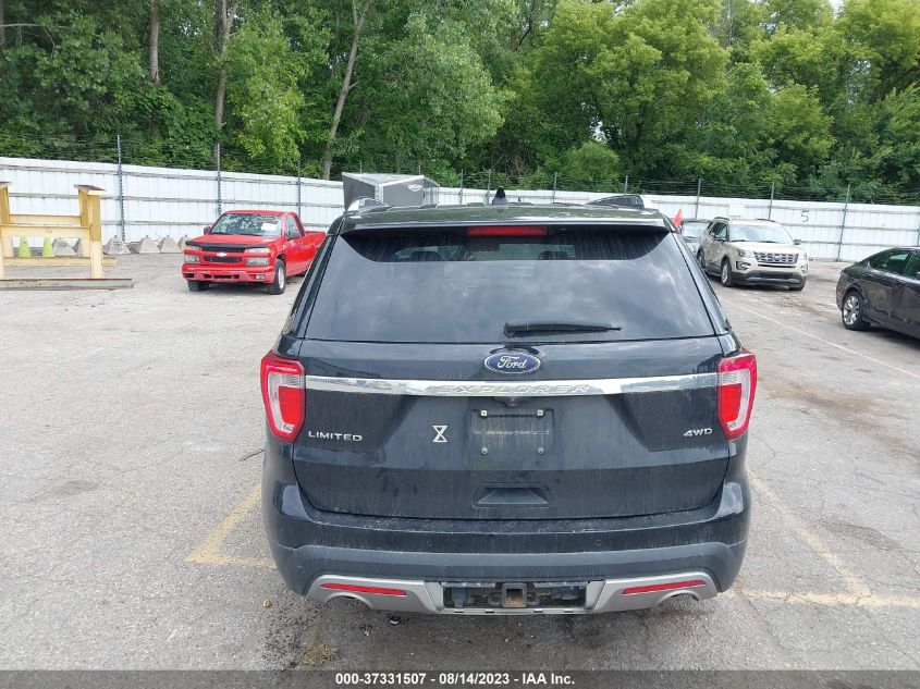 2017 FORD EXPLORER LIMITED - 1FM5K8F8XHGD46261