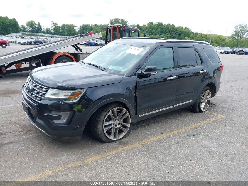 2017 FORD EXPLORER LIMITED - 1FM5K8F8XHGD46261