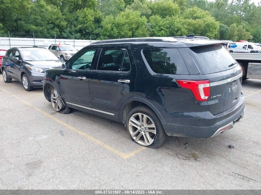 2017 FORD EXPLORER LIMITED - 1FM5K8F8XHGD46261