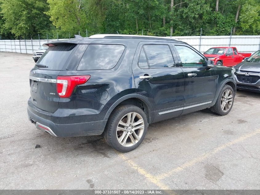2017 FORD EXPLORER LIMITED - 1FM5K8F8XHGD46261