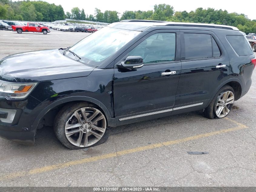 2017 FORD EXPLORER LIMITED - 1FM5K8F8XHGD46261