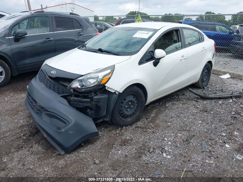 2013 KIA RIO LX - KNADM4A33D6310486