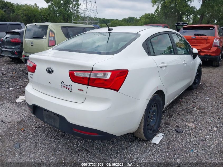 2013 KIA RIO LX - KNADM4A33D6310486