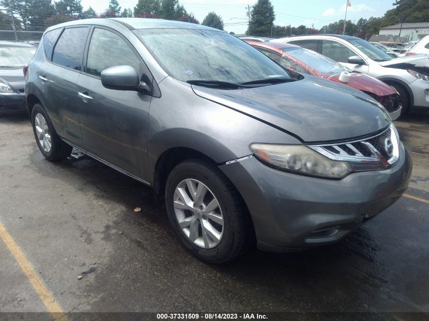 2014 NISSAN MURANO S - JN8AZ1MUXEW411766