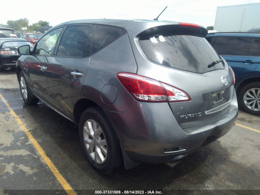 2014 NISSAN MURANO S - JN8AZ1MUXEW411766