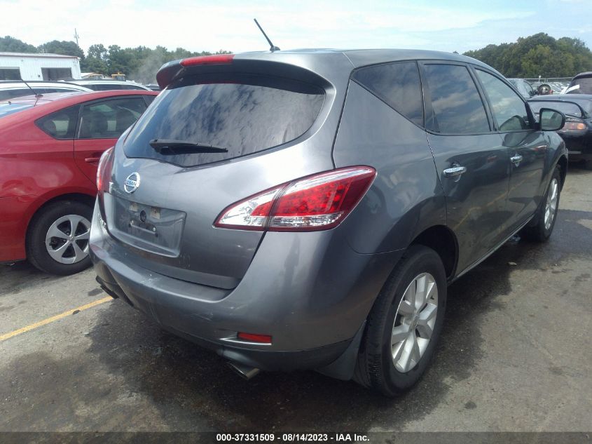 2014 NISSAN MURANO S - JN8AZ1MUXEW411766