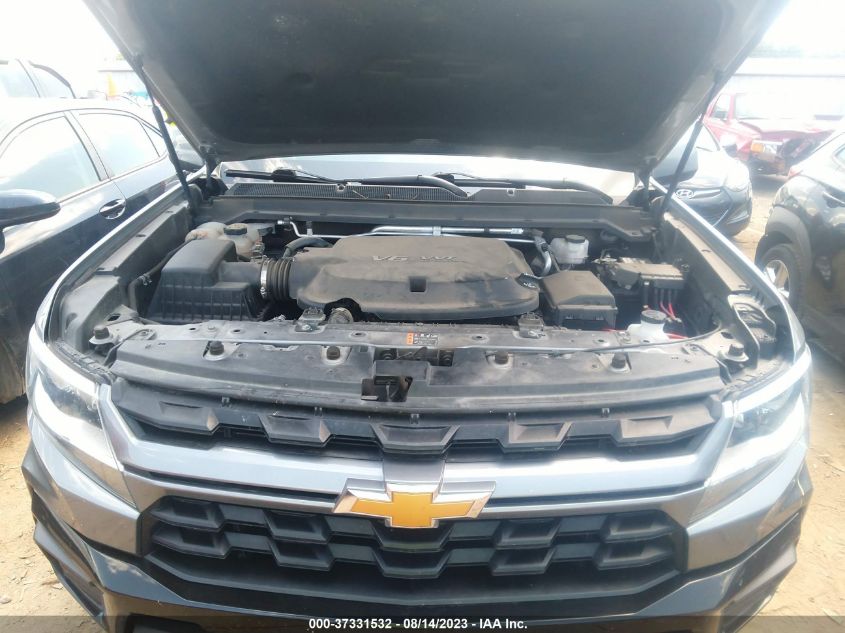 2021 CHEVROLET COLORADO LT - 1GCGSCEN9M1133953