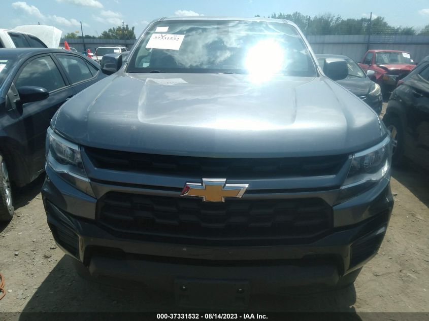 2021 CHEVROLET COLORADO LT - 1GCGSCEN9M1133953