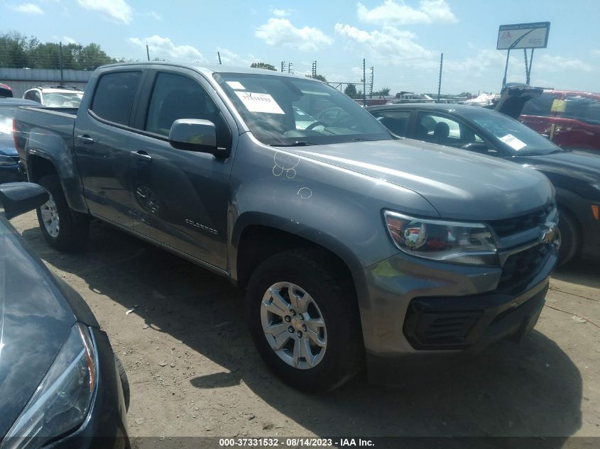 2021 CHEVROLET COLORADO LT - 1GCGSCEN9M1133953