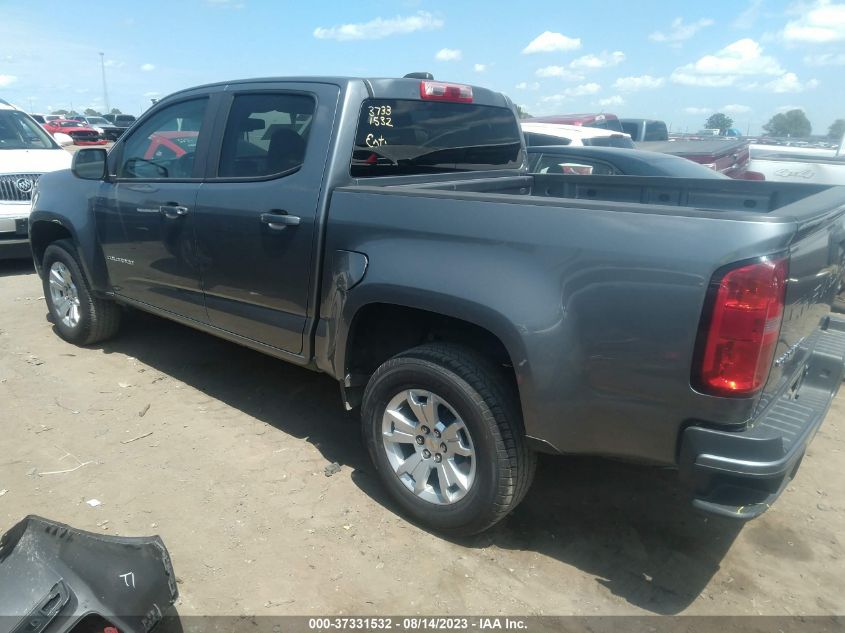 2021 CHEVROLET COLORADO LT - 1GCGSCEN9M1133953