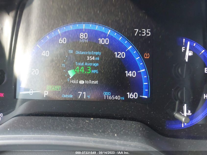 2021 TOYOTA COROLLA LE - JTDEAMDE3MJ010702