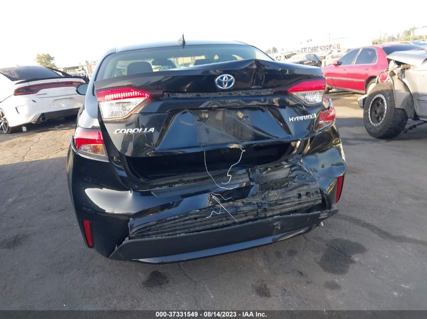 2021 TOYOTA COROLLA LE - JTDEAMDE3MJ010702