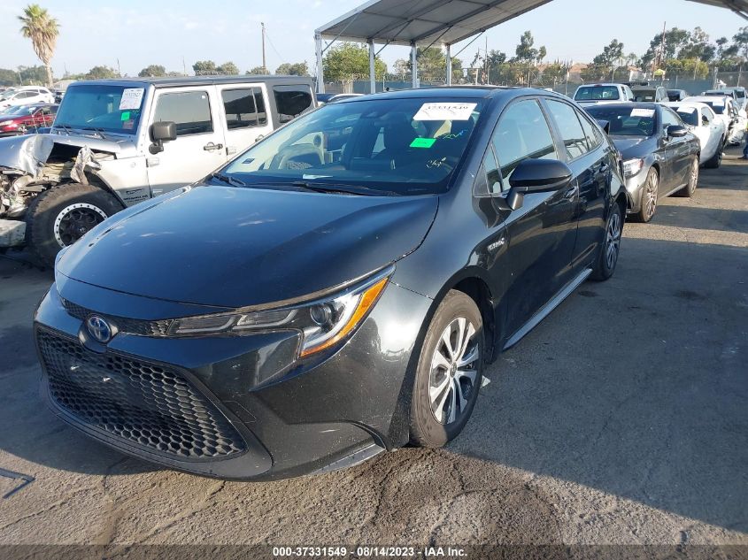 2021 TOYOTA COROLLA LE - JTDEAMDE3MJ010702