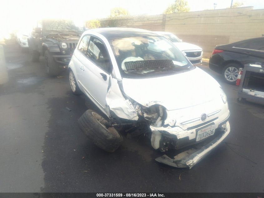 2013 FIAT 500 LOUNGE - 3C3CFFCR1DT596290