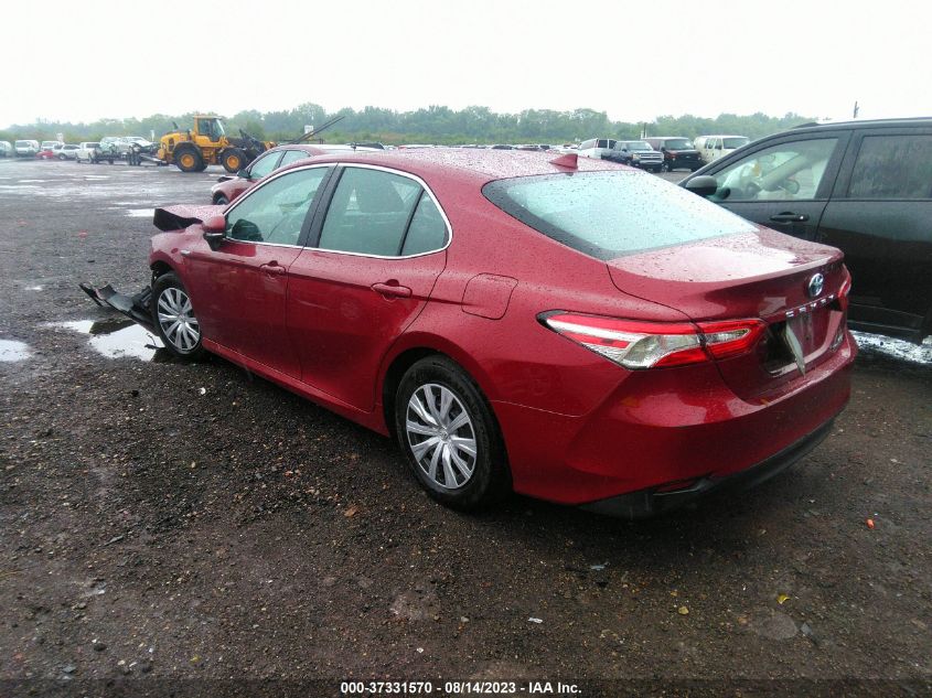 2020 TOYOTA CAMRY HYBRID LE - 4T1E31AK7LU538335