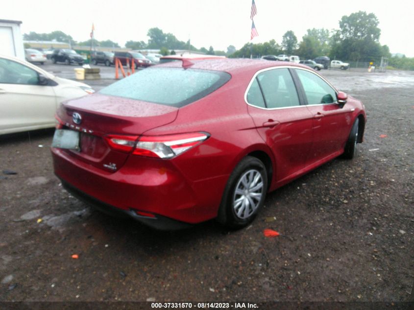 2020 TOYOTA CAMRY HYBRID LE - 4T1E31AK7LU538335