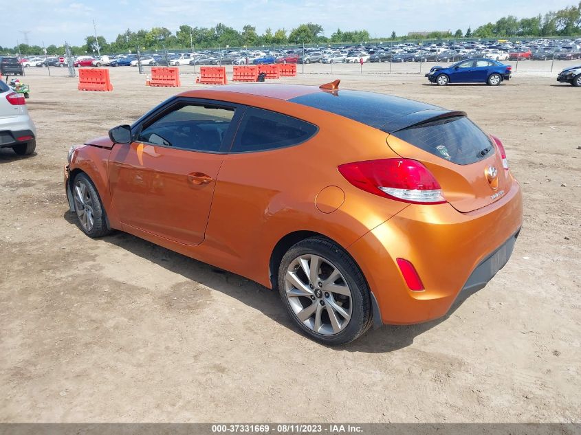 2016 HYUNDAI VELOSTER - KMHTC6AD6GU278599
