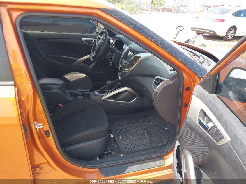 2016 HYUNDAI VELOSTER - KMHTC6AD6GU278599