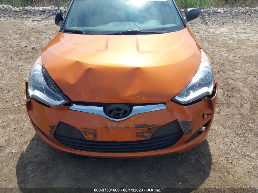 2016 HYUNDAI VELOSTER - KMHTC6AD6GU278599
