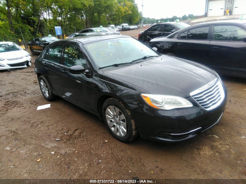 2013 CHRYSLER 200 LX - 1C3CCBAG6DN722209