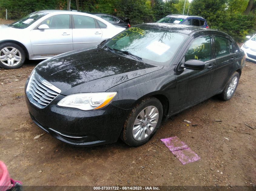 2013 CHRYSLER 200 LX - 1C3CCBAG6DN722209